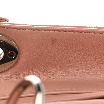 Christian Dior Lambskin Cannage Large Lady Dior Fard 11 of 12