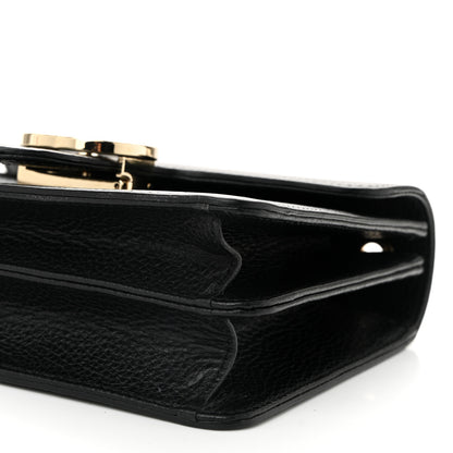 Gucci Dollar Calfskin Small Interlocking G Shoulder Bag Black 10 of 10