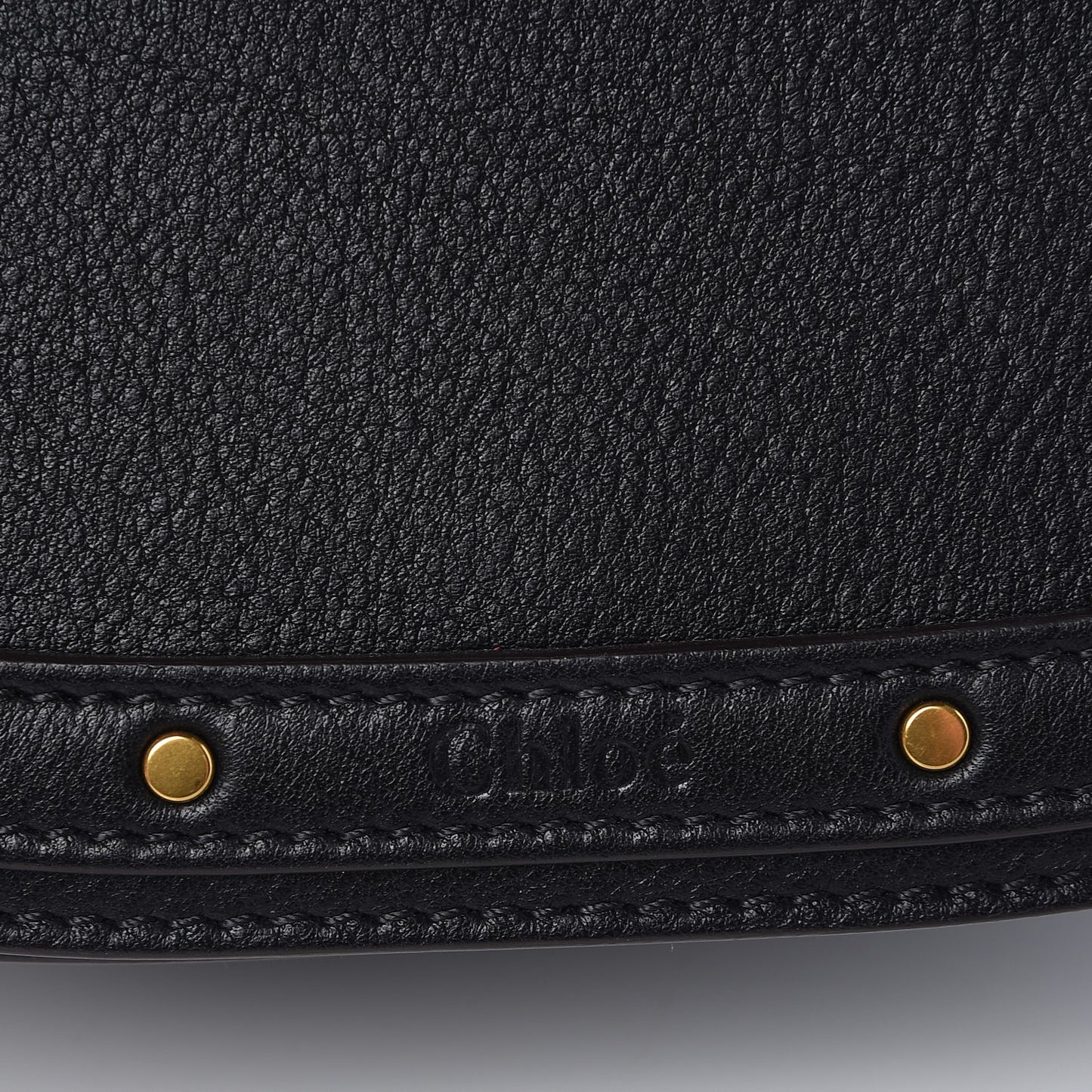 Calfskin Suede Medium Nile Bracelet Bag Black