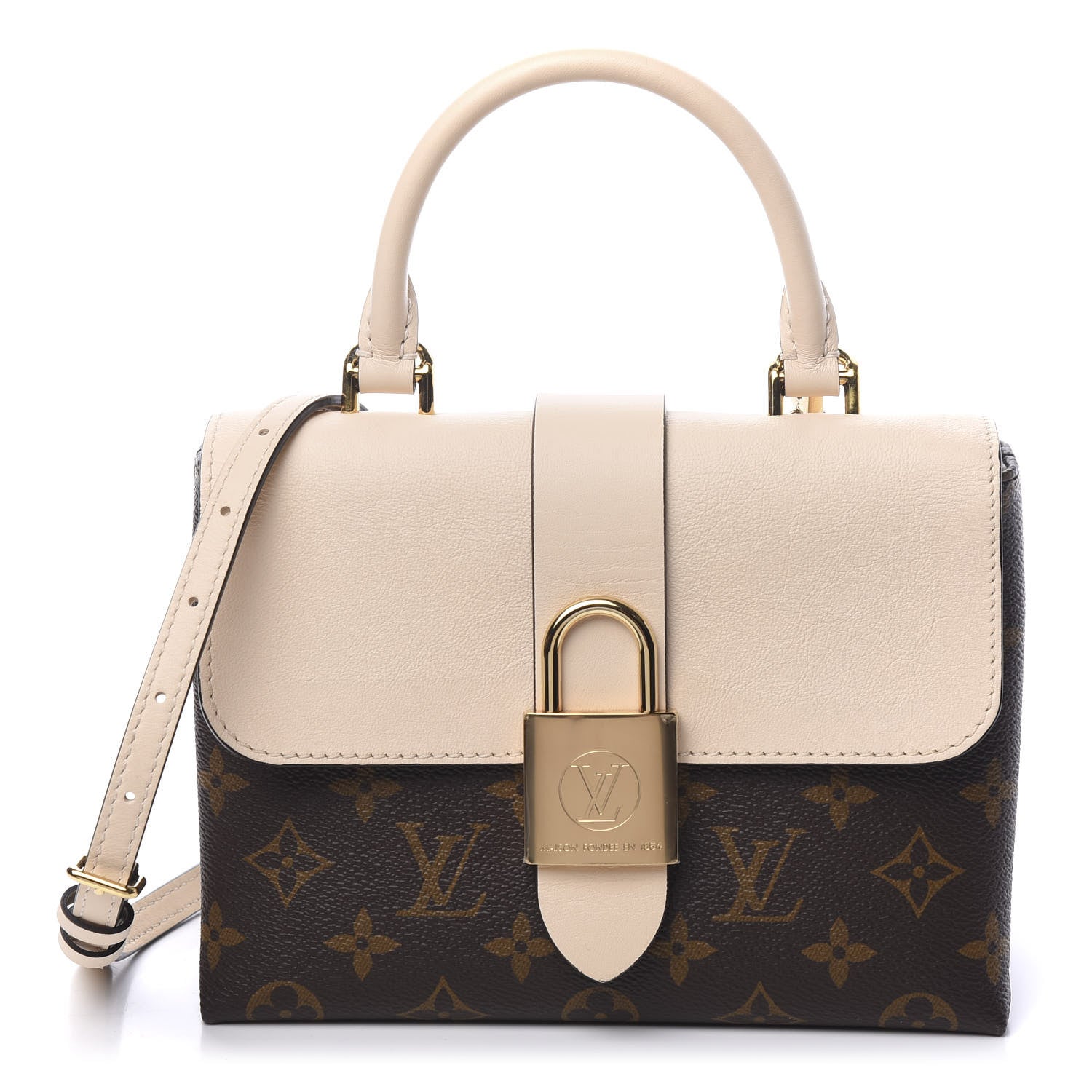 Louis Vuitton Monogram Locky BB Creme 1 of 9