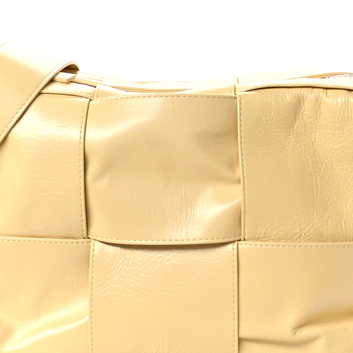 Bottega Veneta Paper Calfskin Maxi Intrecciato Arco Camera Bag Butter 8 of 10