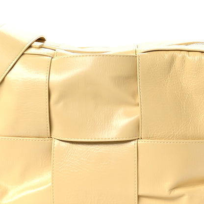 Bottega Veneta Paper Calfskin Maxi Intrecciato Arco Camera Bag Butter 8 of 10