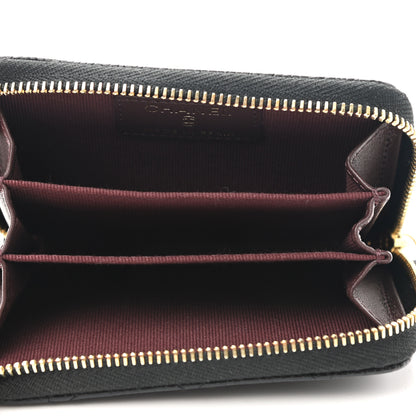 Chanel Caviar Quilted Classic Zipped Coin Purse Black 5 of 8