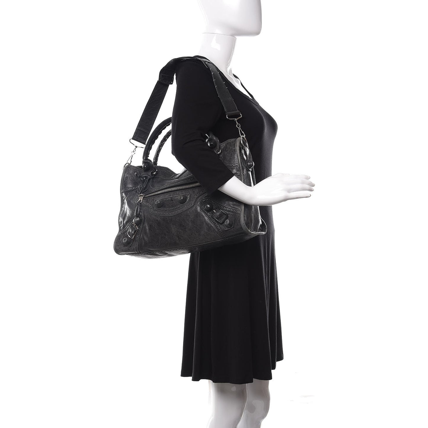 Agneau Giant Brogues Hardware City Black