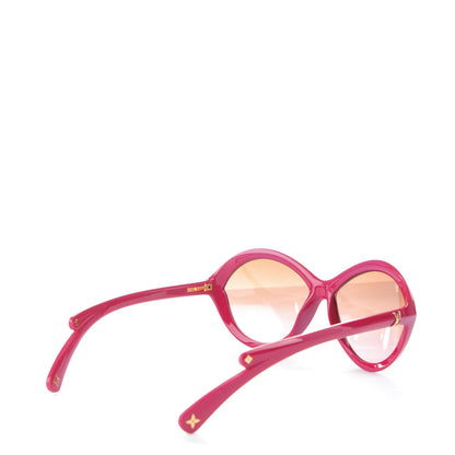 Louis Vuitton Flore Sunglasses Z0300W Rose Indien 3 of 5