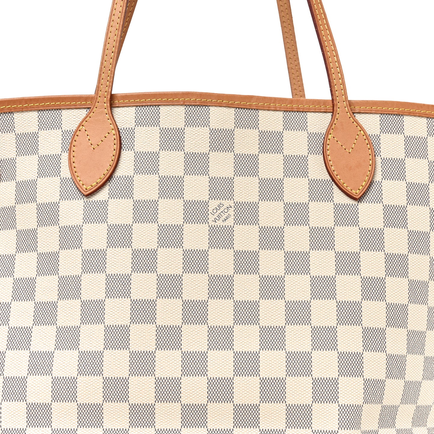 Damier Azur Neo Neverfull MM Rose Ballerine