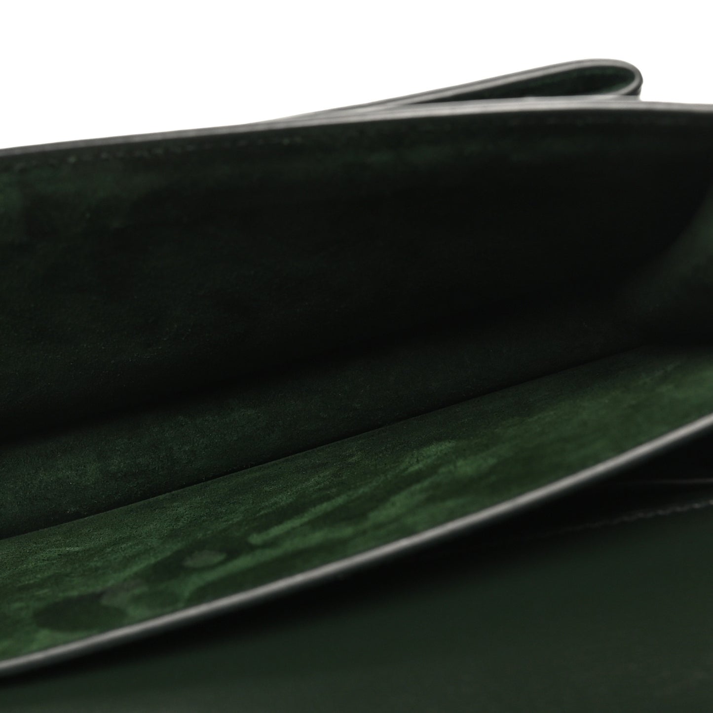 Calfskin Medium Monogram Sunset New Vert Fonce