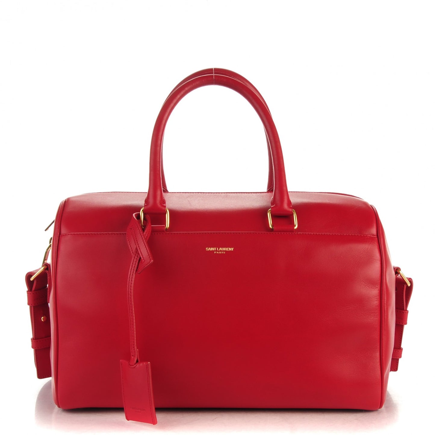 Calfskin Classic Duffle 6 Red
