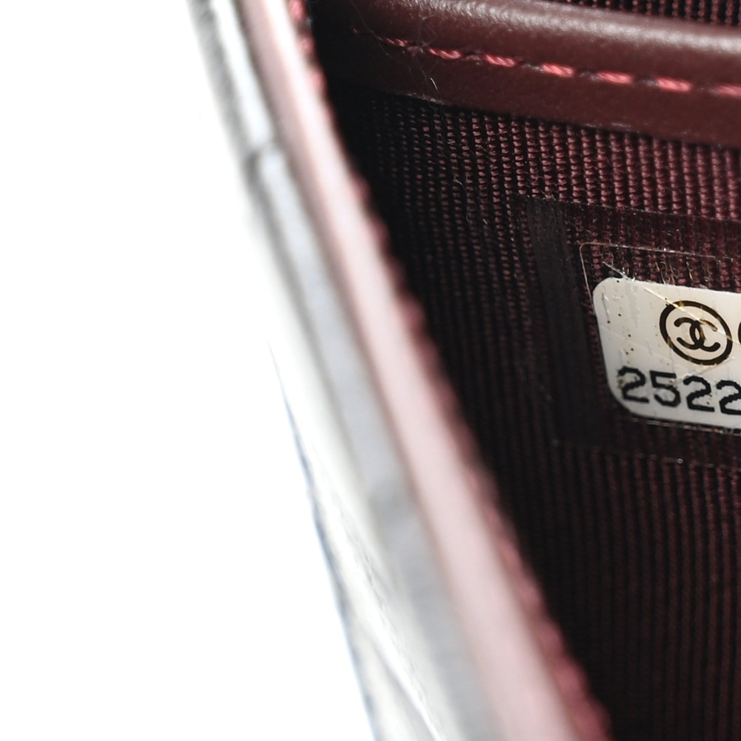 Caviar Chevron Quilted Large Gusset Flap Wallet Black