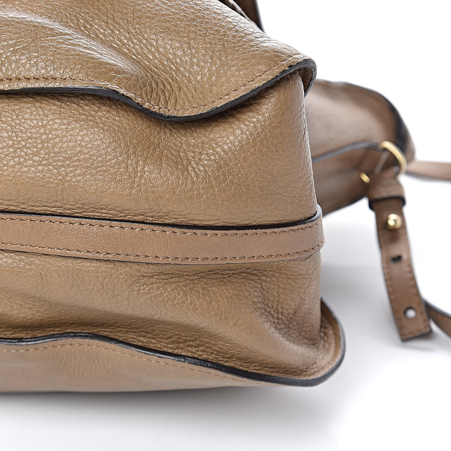 Chloe Calfskin Braided Large Marcie Satchel Nut 10 of 12