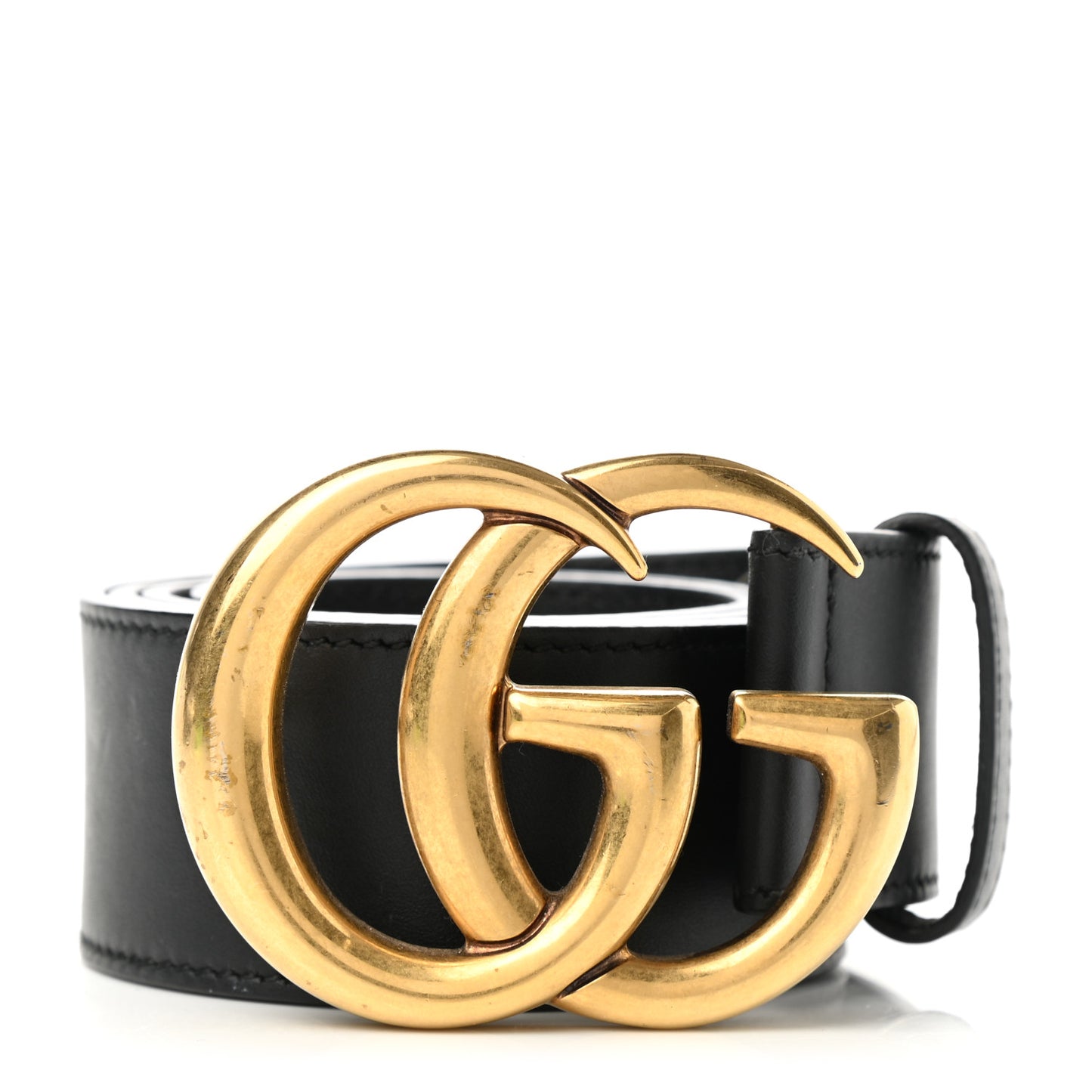 Calfskin Double G 40mm Belt 75 30 Black