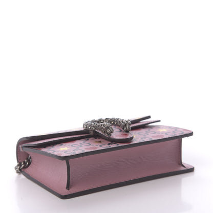 Gucci Calfskin Valentine's Day Exclusive Super Mini Dionysus Shoulder Bag 4 of 10