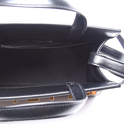 Saint Laurent Smooth Calfskin Manhattan Nano Shopper Tote Black 4 of 9