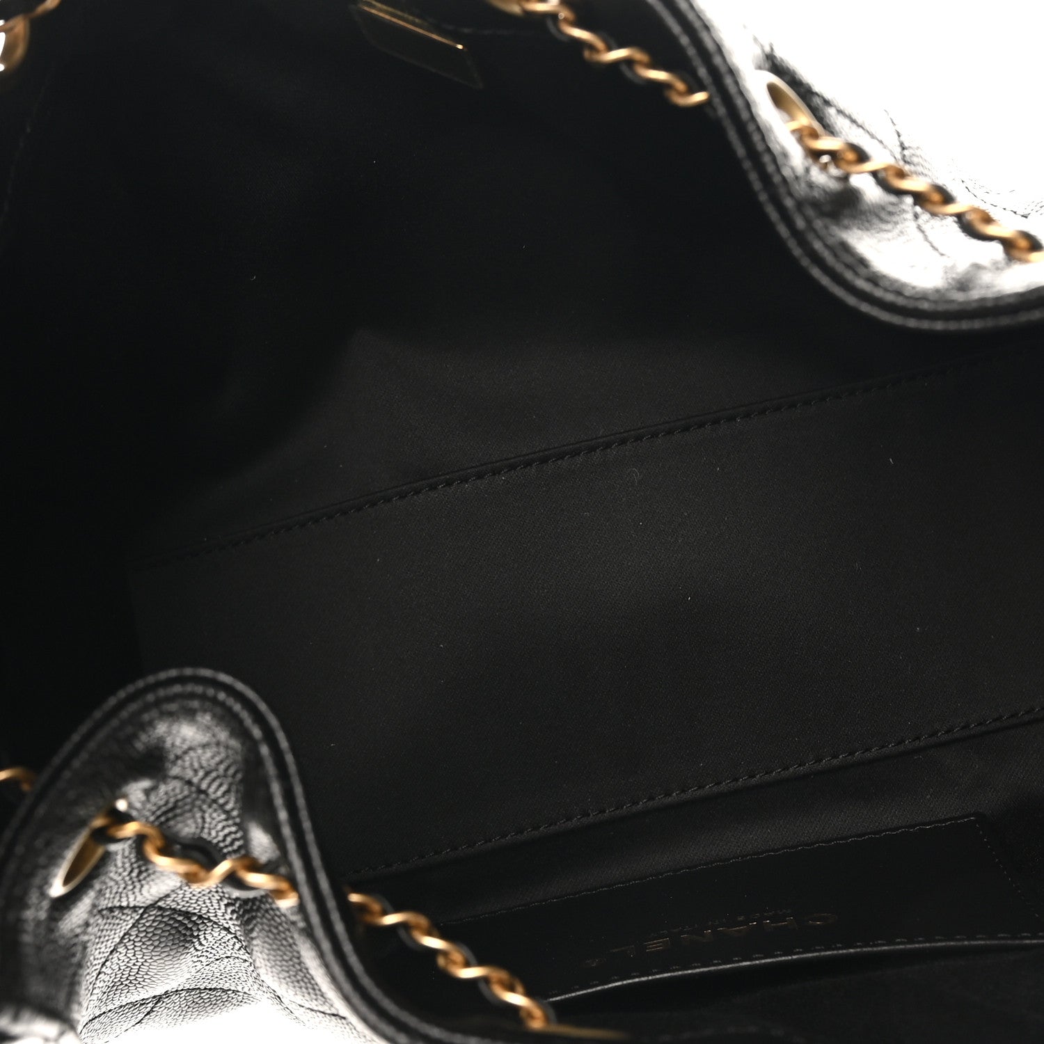 Chanel Caviar Quilted Mini Chanel 25 Handbag Black 5 of 11