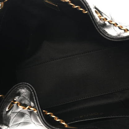 Chanel Caviar Quilted Mini Chanel 25 Handbag Black 5 of 11