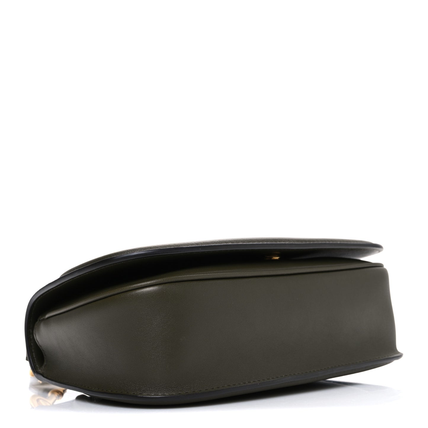 Roxy Calfskin Medium Blondie Top Handle Bag Forest Green