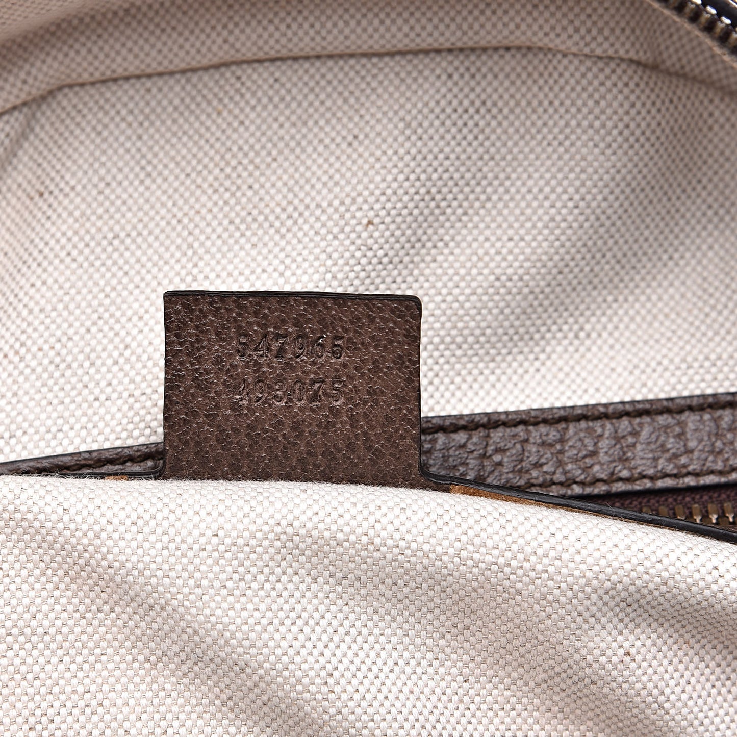 GG Supreme Monogram Calfskin Web Small Ophidia Day Backpack Beige Ebony New Acero