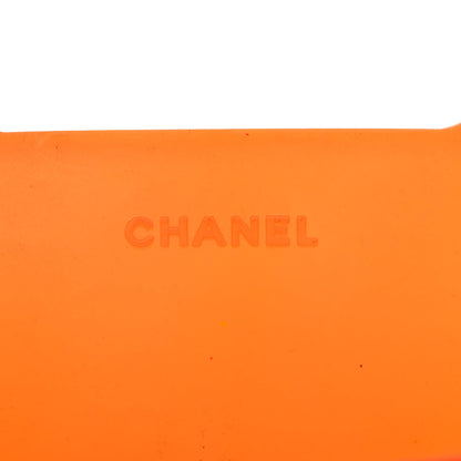 Chanel Jelly Rubber Tote Orange 5 of 10