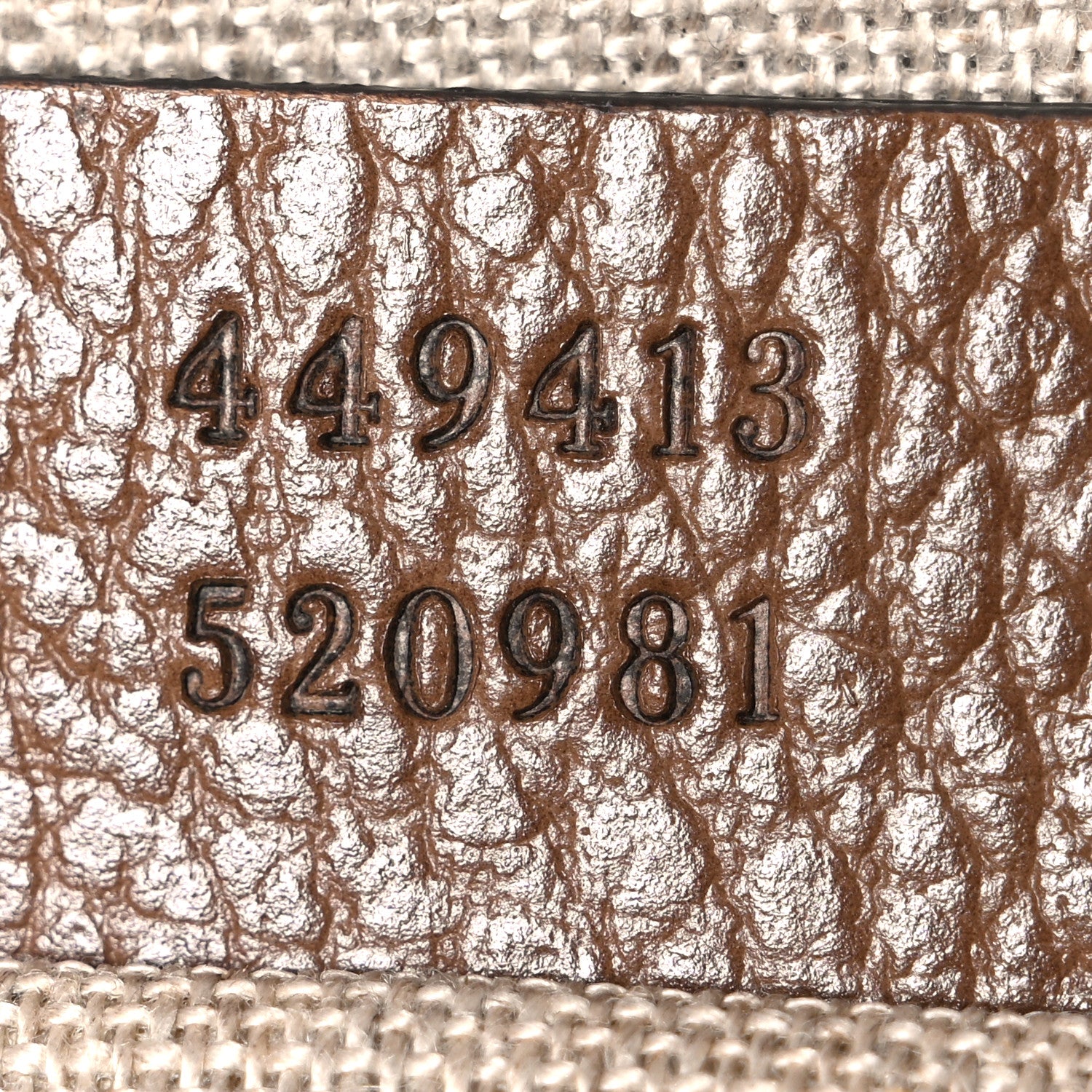Gucci Monogram Mini Bree Messenger Bag Beige Tabacco 6 of 9