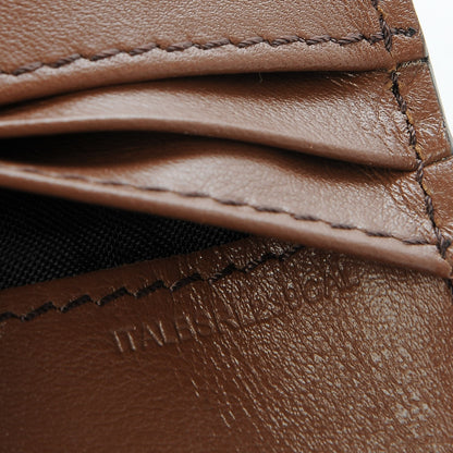 Burberry Grainy Calfskin House Check Continental Wallet Tan 7 of 7