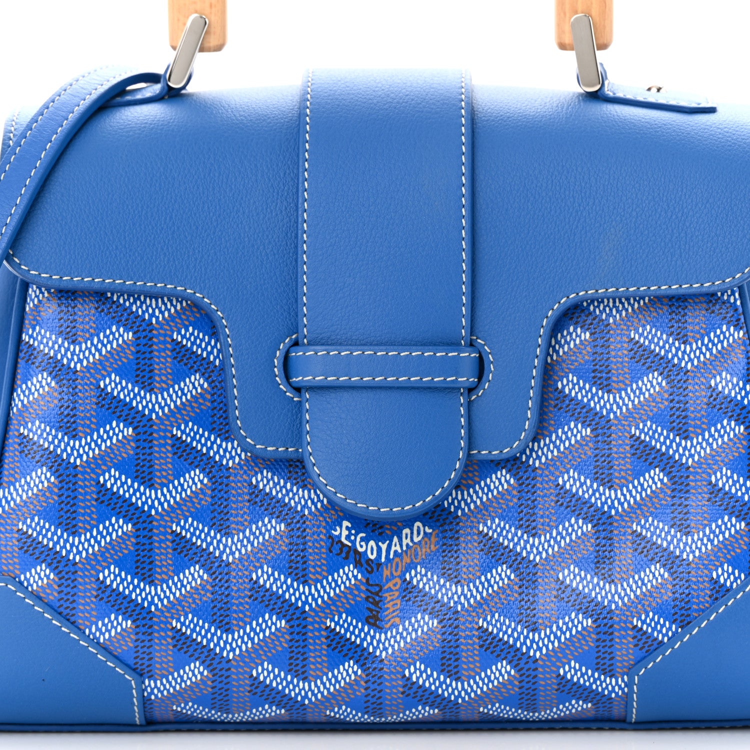 Goyard Goyardine Mini Saigon Sky Blue 7 of 11