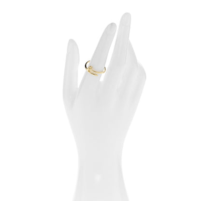 Cartier 18K Yellow Gold Small Juste Un Clou Ring 53 6.5 2 of 6