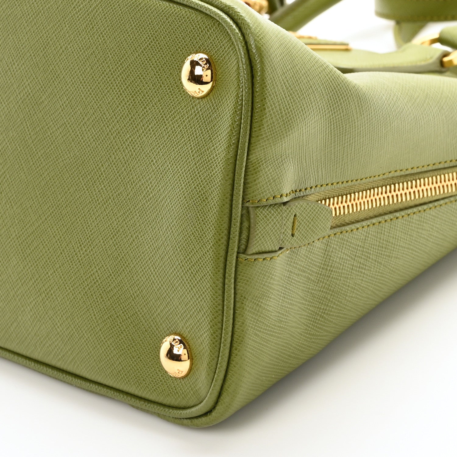 Prada Saffiano Lux Medium Promenade Tote Edera 10 of 10