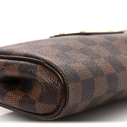 Louis Vuitton Damier Ebene Eva Clutch 9 of 13