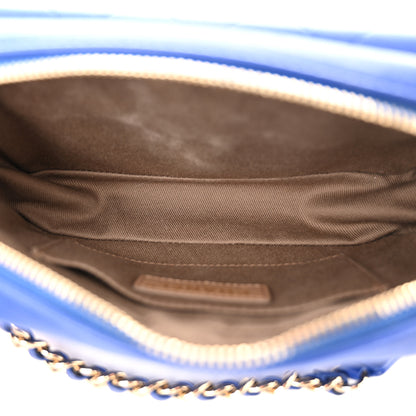 Chanel Calfskin Casual Trip Waist Bag Blue 5 of 13