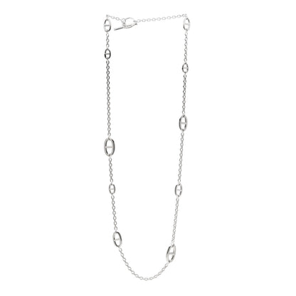 Hermes Sterling Silver Farandole Necklace 80 3 of 5