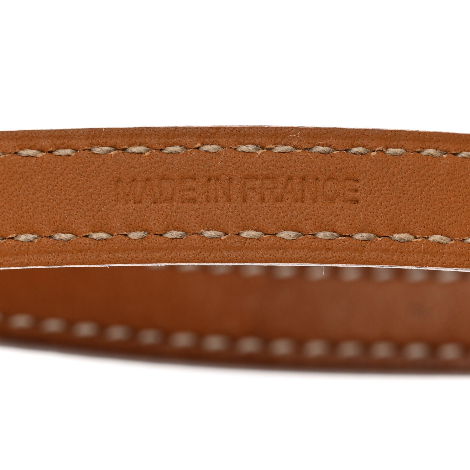 Hermes Barenia Medor Infini Double Tour Bracelet S Fauve 7 of 8
