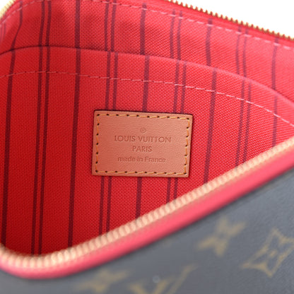 Louis Vuitton Monogram Neverfull MM GM Pochette Grenade 6 of 7