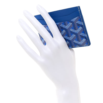 Goyard Goyardine Saint Sulpice Card Holder Sky Blue 2 of 7