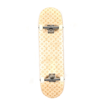 Louis Vuitton Maple Wood Monogram Skateboard Brown 2 of 8