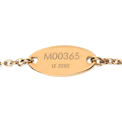 Louis Vuitton Metal Louisette Necklace Gold 6 of 6