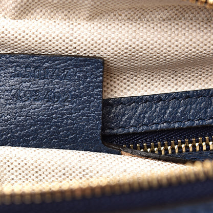 Gucci Canvas Flora Floral Shoulder Bag White Blue Agata Mulitcolor 7 of 11