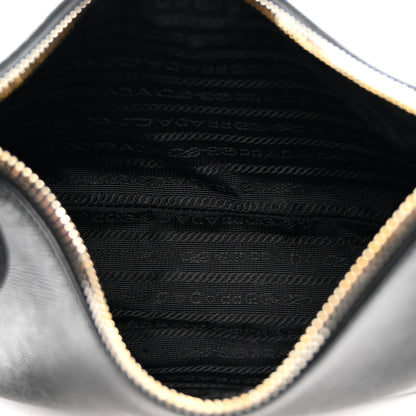 Prada Saffiano Lux Re-Edition 2005 Shoulder Bag Black 5 of 10