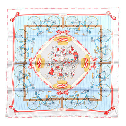 Hermes Silk Vintage Les Becanes Scarf 70 1 of 5