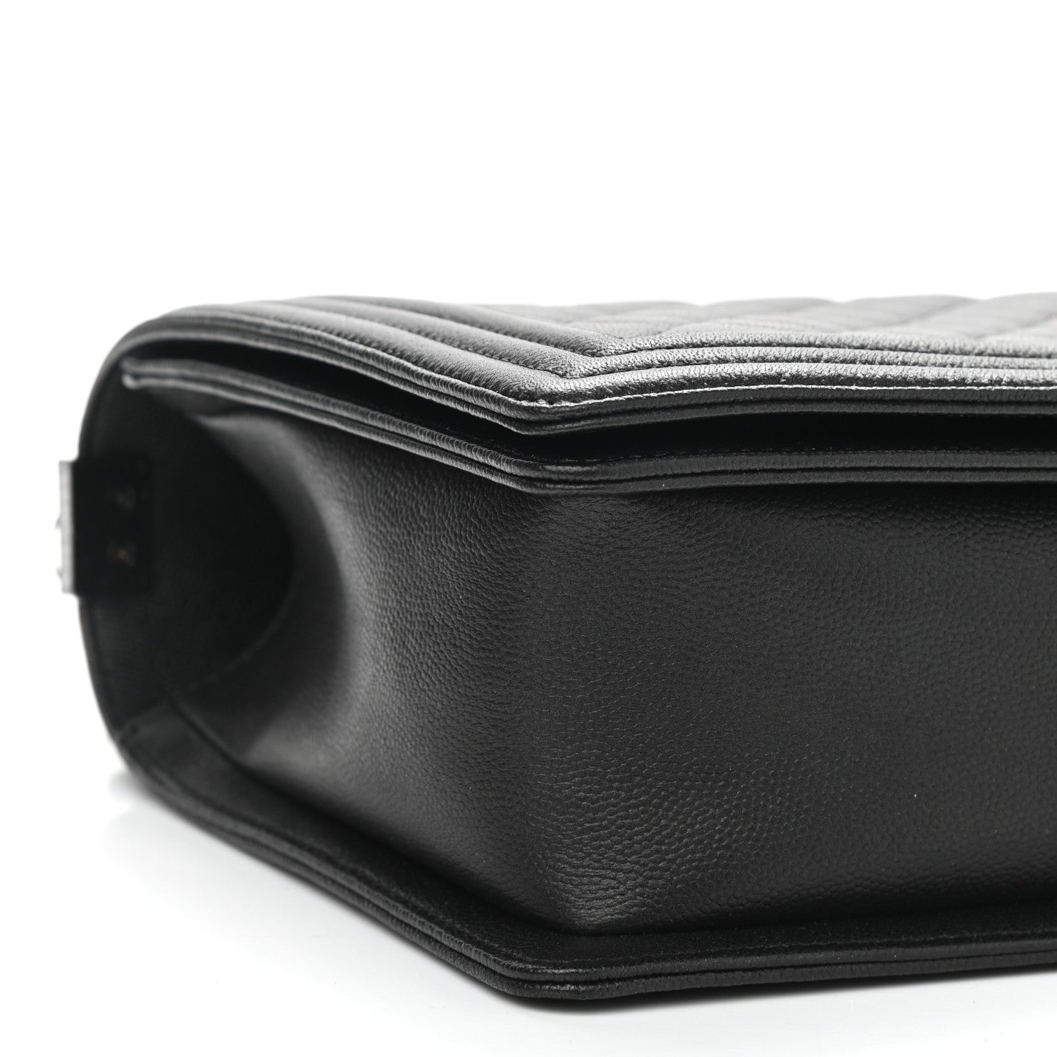 Chanel Caviar Quilted New Medium Boy Flap So Black 10 of 12