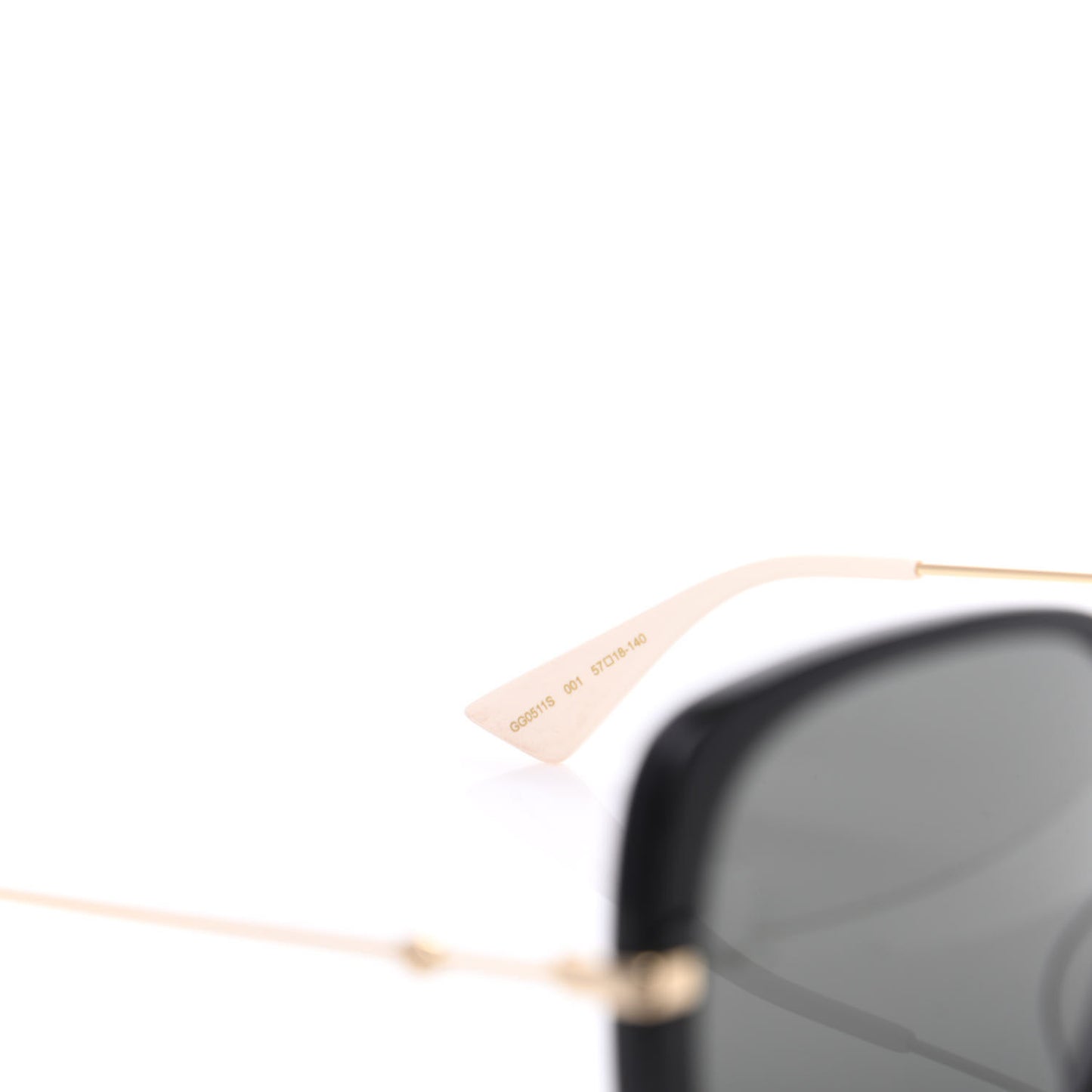 Square Frame GG0511S Sunglasses Black