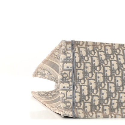 Christian Dior Oblique Medium Book Tote Grey 8 of 10