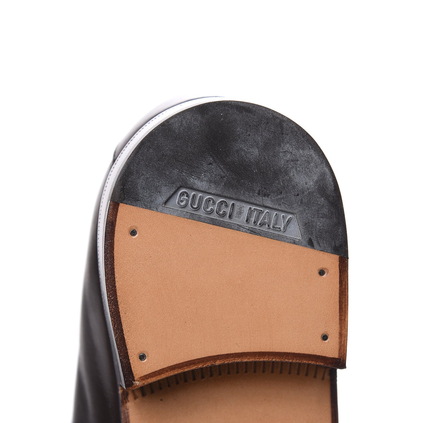 Calfskin Mens 1953 Horsebit Loafers 7 Marrone