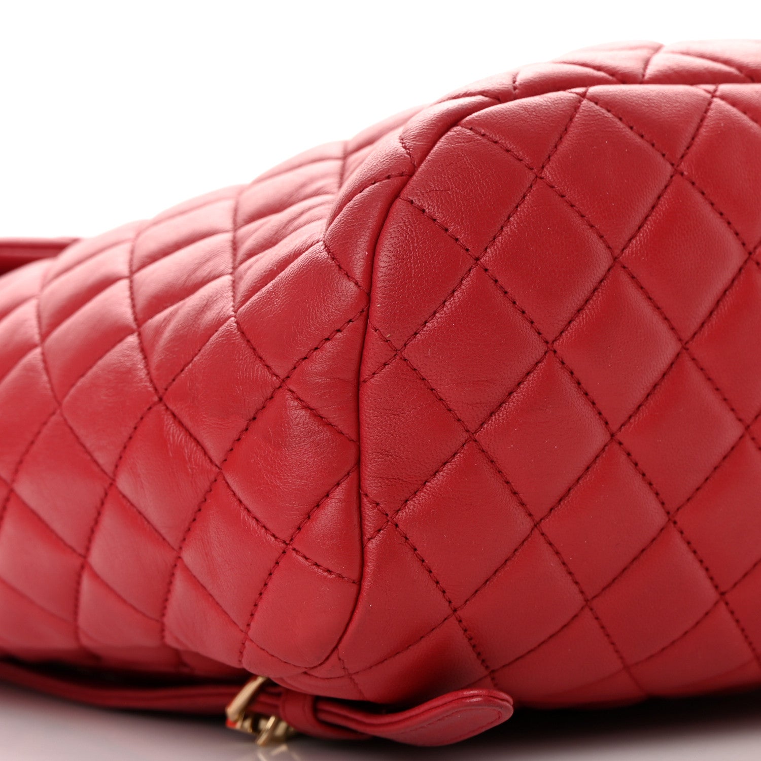 Chanel Lambskin Quilted Small Urban Spirit Backpack Red 8 of 17