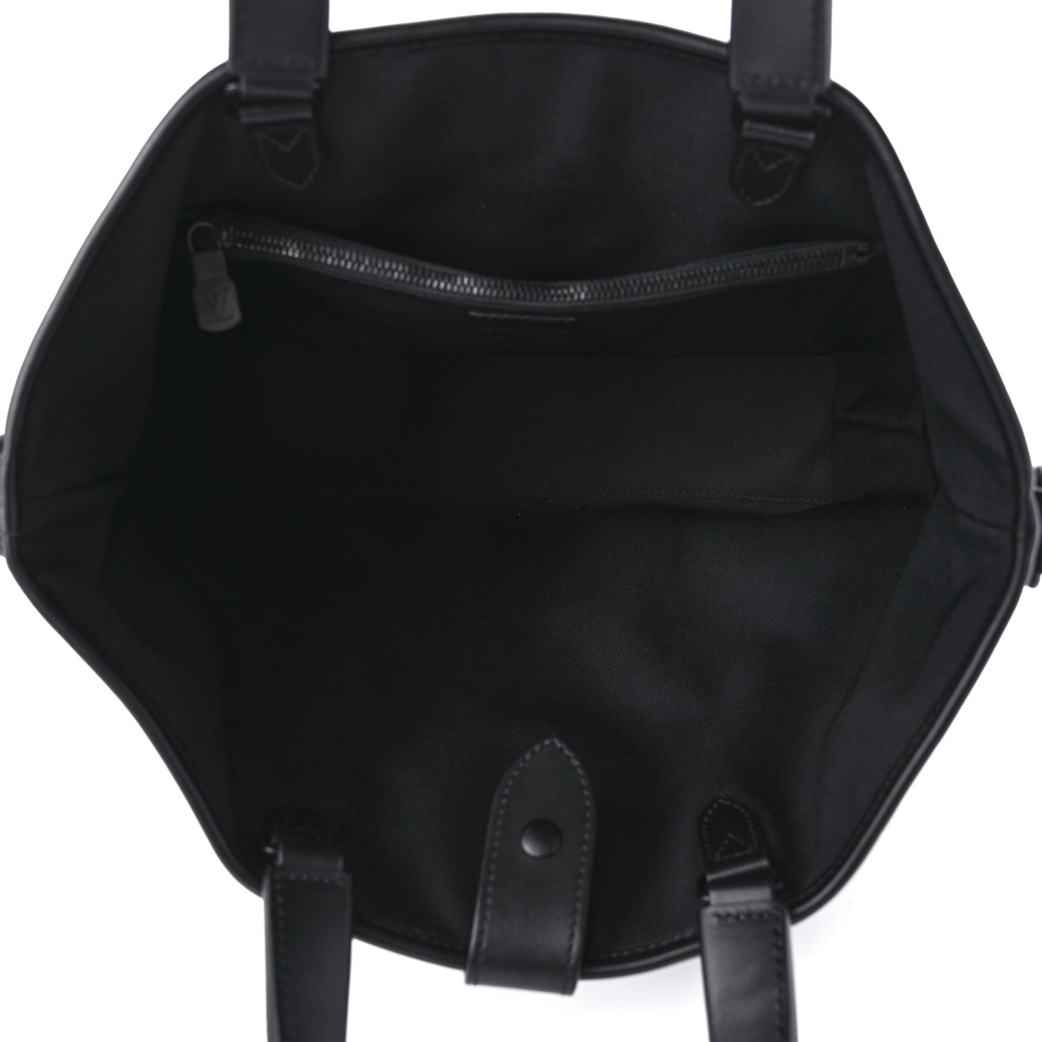 Louis Vuitton Monogram Eclipse Saumur Tote Black 4 of 9