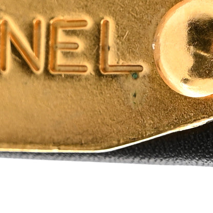 Chanel Metal Lambskin Clover Belt 70 28 Gold 7 of 8