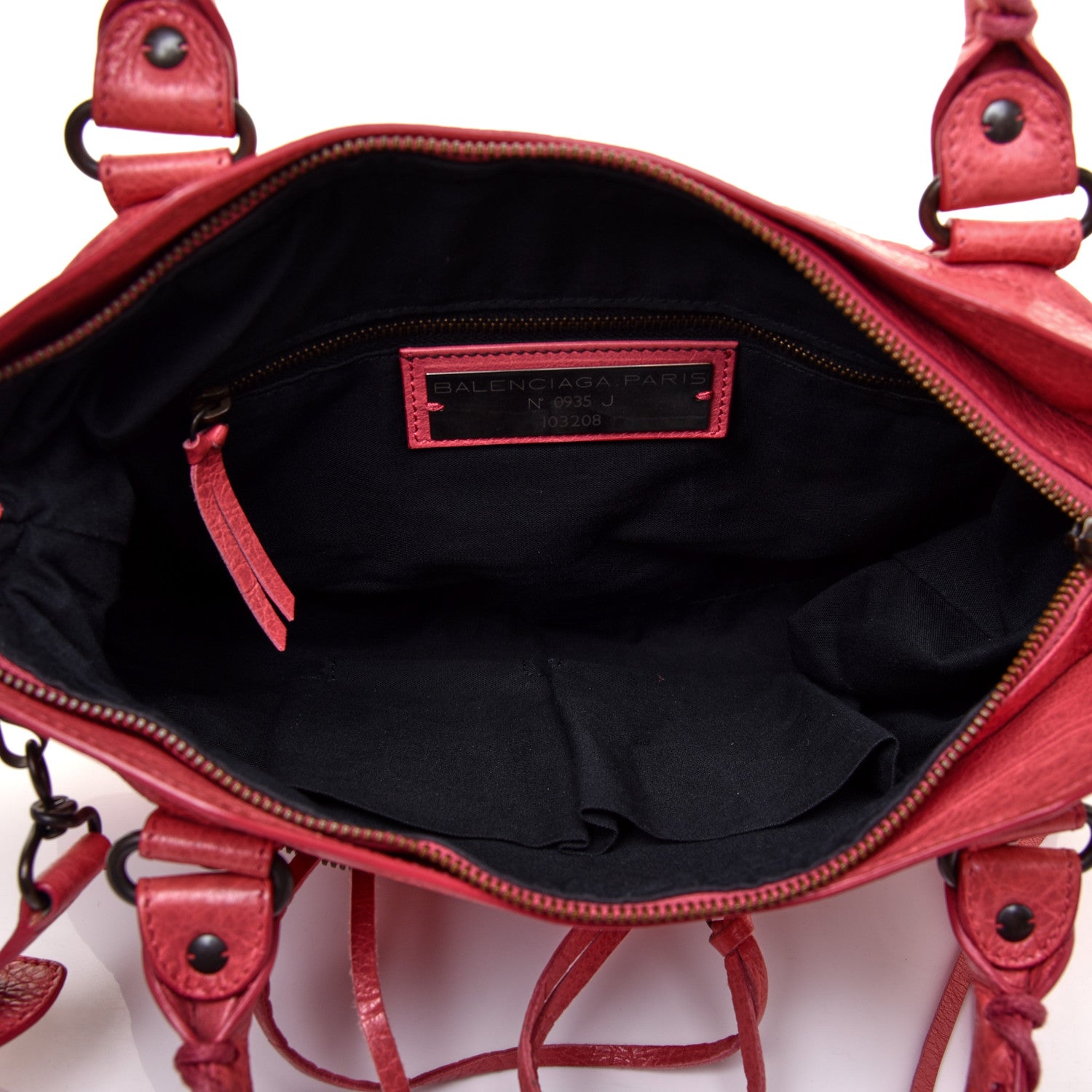 Balenciaga Agneau Classic Hardware First Rose Bombon Raspberry 5 of 9