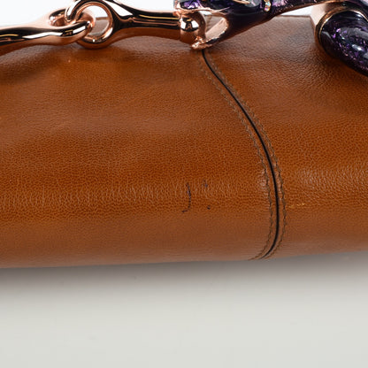 Gucci Leather Tom Ford Snake Horsebit Clutch 9 of 9