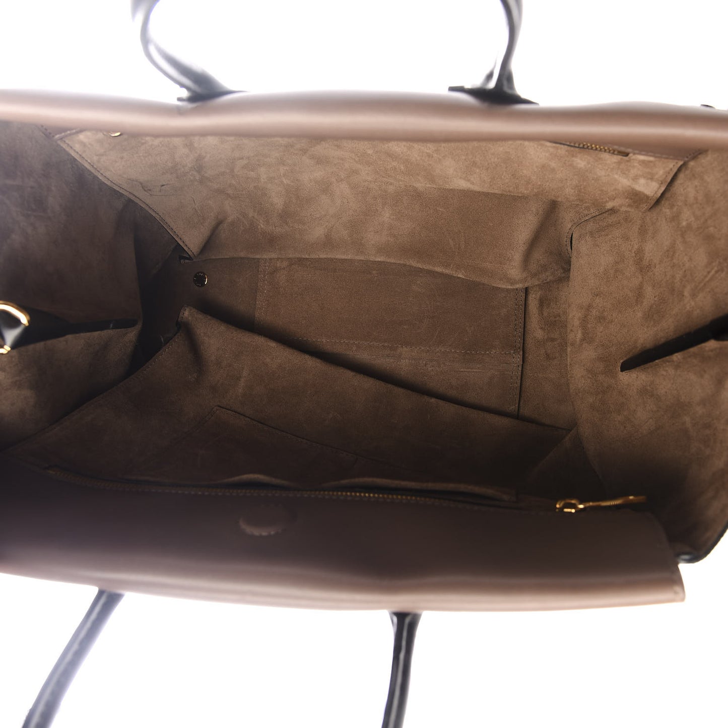 Cuir Orfevre Veau Cachemire Tote W GM Gris