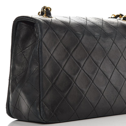 Chanel Lambskin Quilted Small Single Flap Black 8 of 13