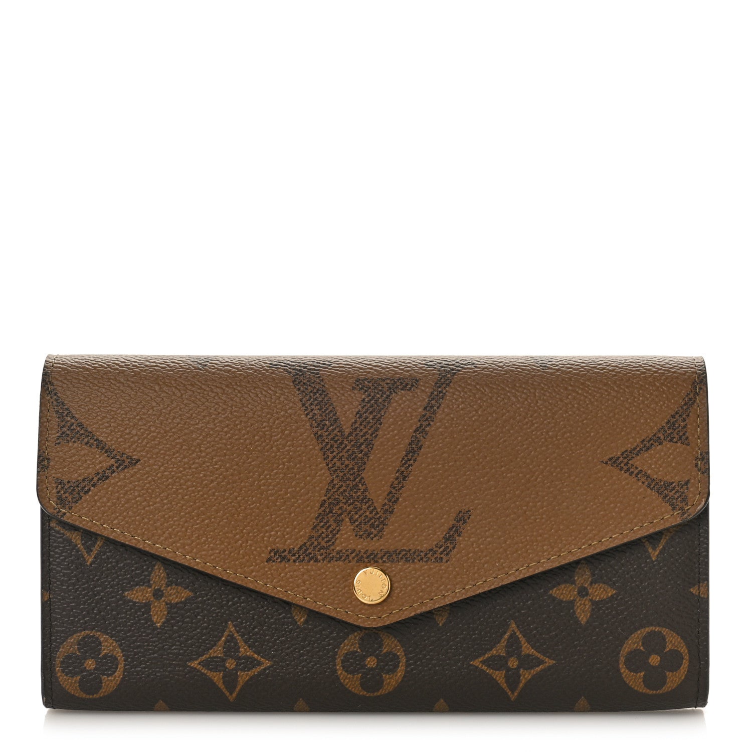 Louis Vuitton Reverse Monogram Giant Sarah Wallet 1 of 8